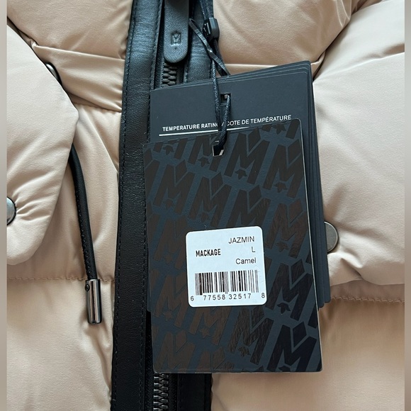 MACKAGE JAZMIN CAMEL L - LADIES DOWN COAT WITH HOOD (S1-25) - Picture 7 of 8